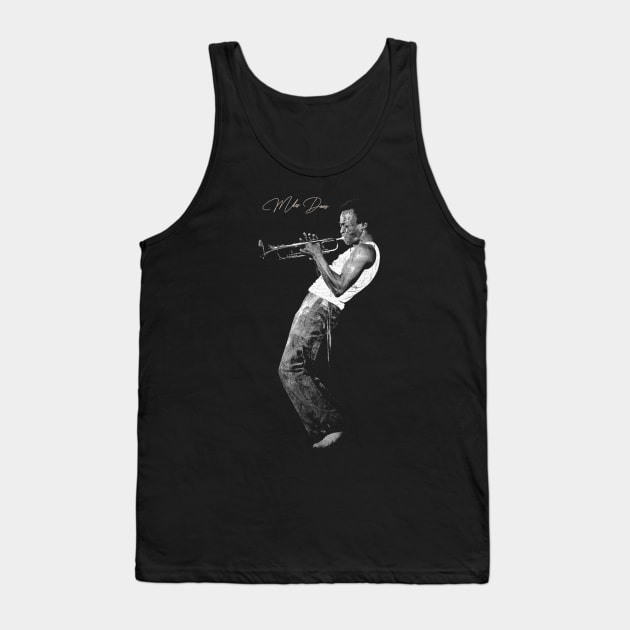 Miles Davis Tank Top by gwpxstore